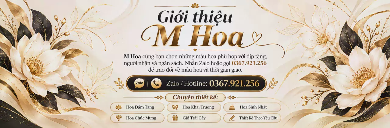 Ảnh bìa Shop hoa tươi Xã Xuân Lũng Phú Thọ - Thêm sắc hoa cho ngày vui